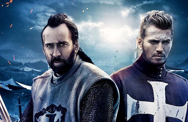 Nicolas Cage en Hayden Christensen in Outcast