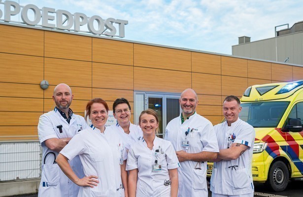 Het team van Op de Spoed
