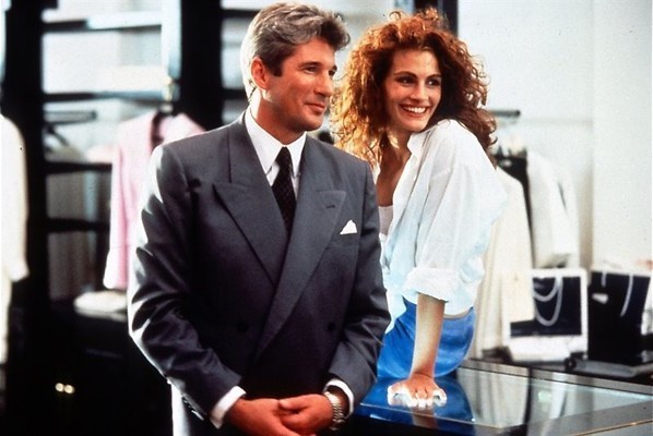Richard Gere huurt Julia Roberts