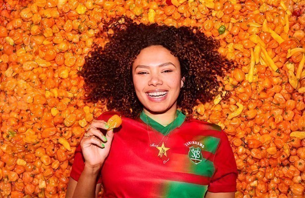 Noni Kooiman voor Paramaribo Pepers