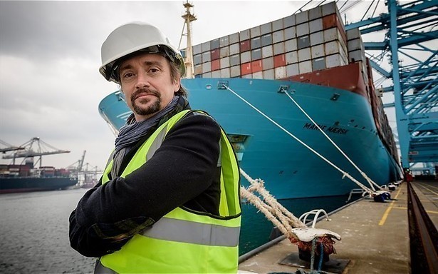 Zeegigant in Rotterdam