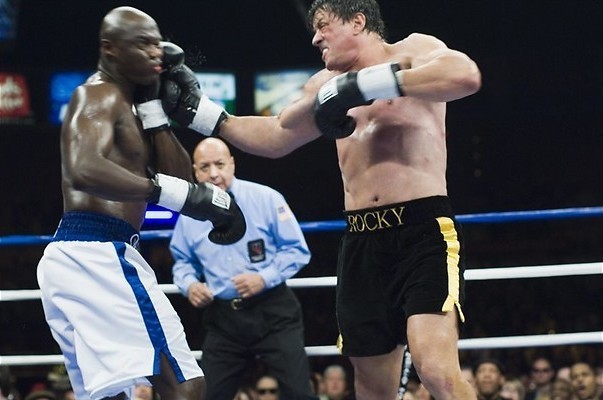 Sylvester Stallone kan het niet laten