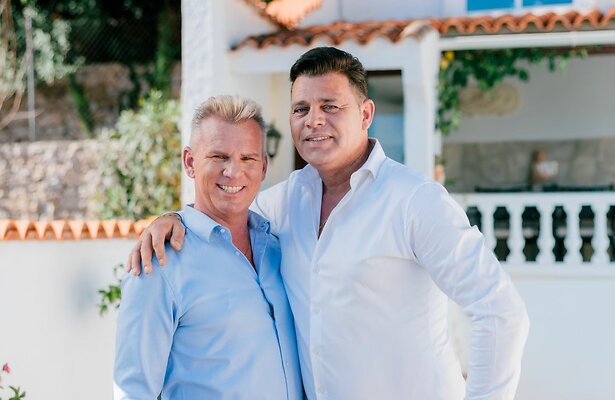 Richard en Aadje in Daar Gaan Ze Weer