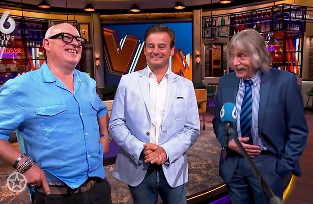 René van der Gijp, Wilfred Genee en Johan Derksen