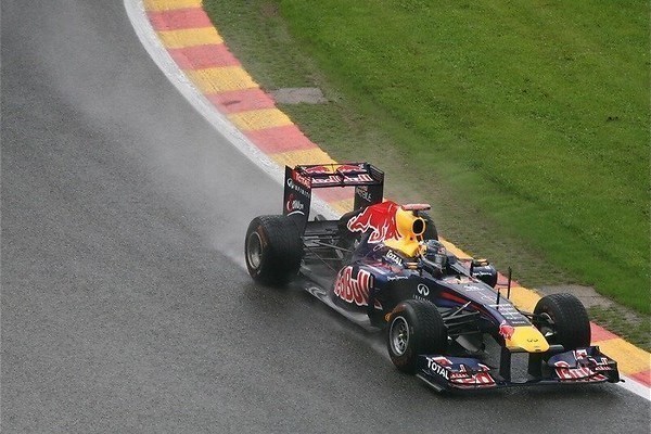 Max Verstappen vanaf pole position