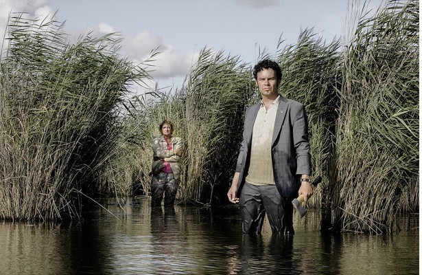 Annet Malherbe en Tom Dewispelaere in Schneider vs. Bax