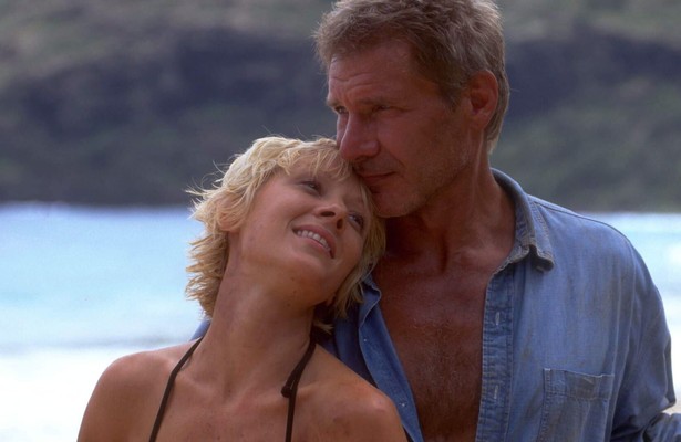 Anne Heche en Harrison Ford in Six Days Seven Nights
