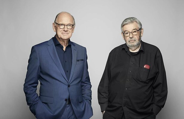 Philip Freriks en Maarten van Rossem