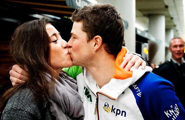 Sven Kramer en Naomi van As verwachten eerste kindje