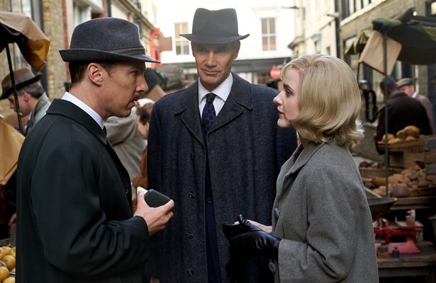Benedict Cumberbatch, Angus Wright, Merab Ninidze in The Courier