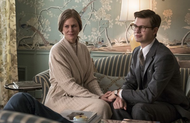 Nicole Kidman en Ansel Elgort in The Goldfinch