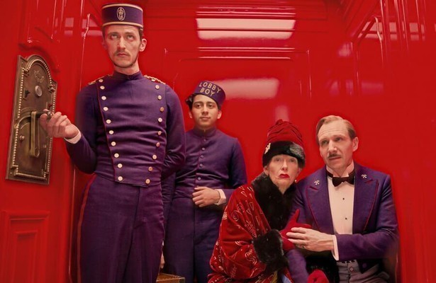 Paul Schlase, Tony Revolori, Tilda Swinton en Ralph Fiennes