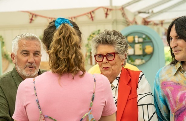 Paul Hollywood, Prue Leith en Noel Fielding