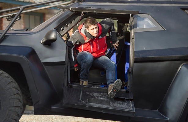 Toby Kebbell in The Hurricane Heist