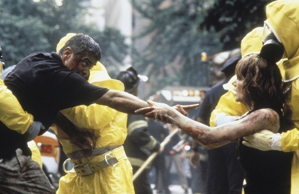 George Clooney en Nicole Kidman in The Peacemaker