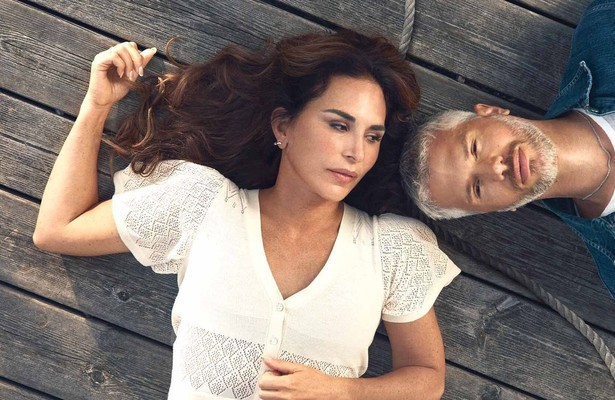 Alexandra Rapaport en Nicolai Cleve Broch in The Sandhamn Murders