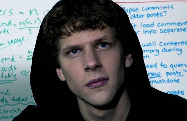 Jesse Eisenberg in The Social Network