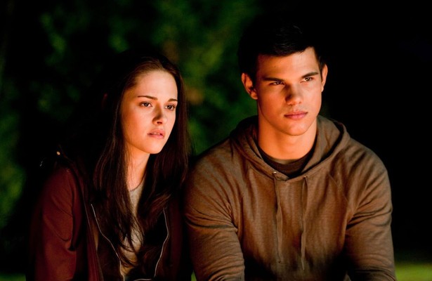 Kristen Stewart en Taylor Lautner in The Twilight Saga: Eclipse
