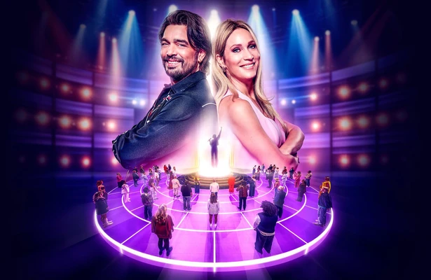 Waylon en Hélène Hendriks voor The Winner Takes It All