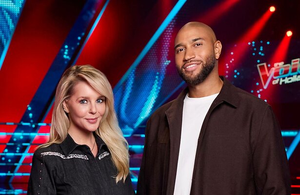 Chantal Janzen en Edson da Graça voor The Voice of Holland