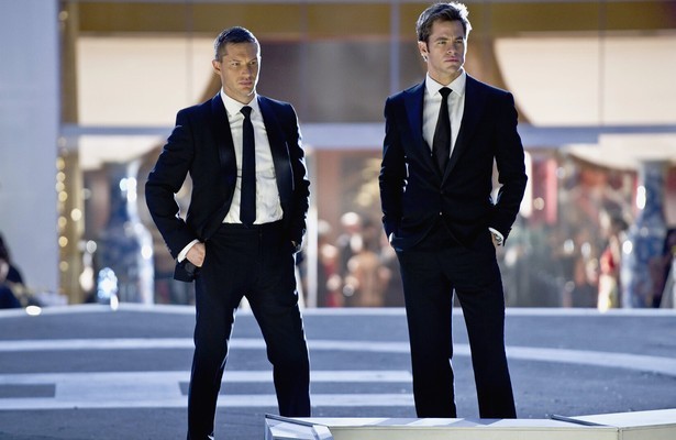 Chris Pine en Tom Hardy in This Means War