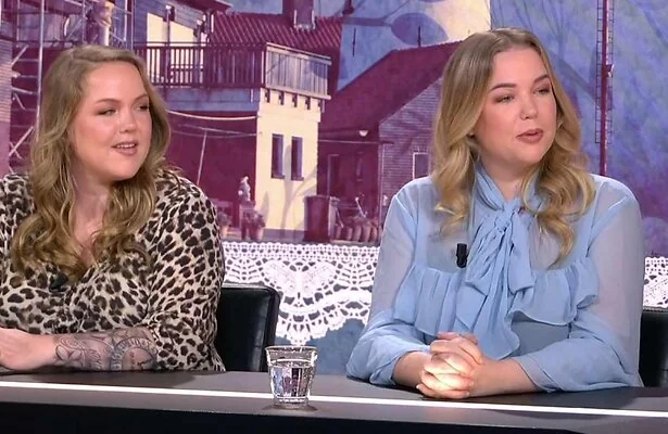Gerda en Mathilde bij Shownieuws