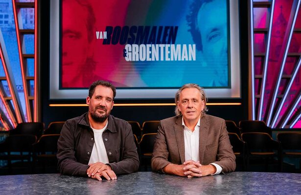 Marcel van Roosmalen en Gijs Groenteman