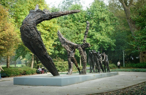 Slavernijmonument in het Oosterpark te Amsterdam