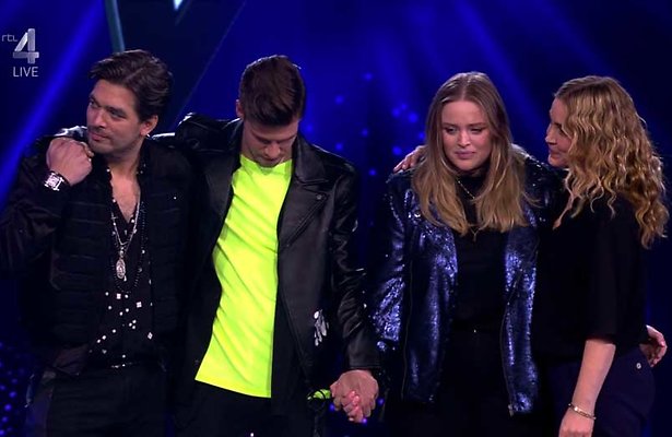 Waylon, Stef, Spohia en Anouk