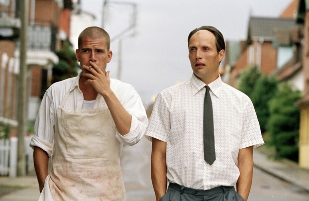 Mads Mikkelsen en Nikolaj Lie Kaas in The Green Butchers