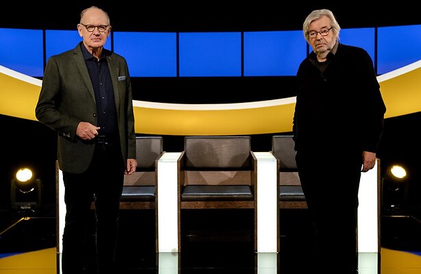 Philip Freriks en Maarten van Rossem