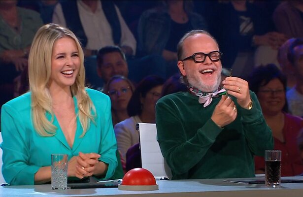 Chantal Janzen en Marc-Marie Huijbregts in Holland's Got Talent