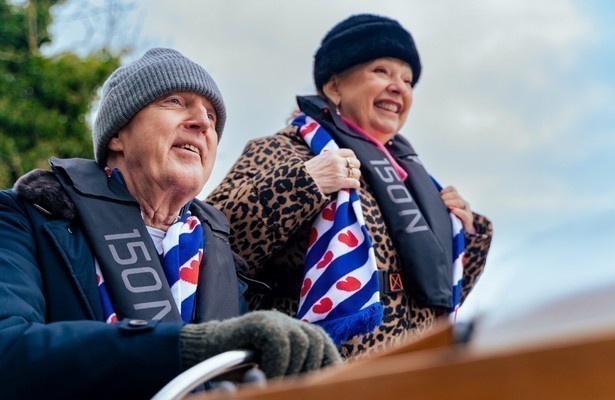 Janny van der Heijden en André van Duin