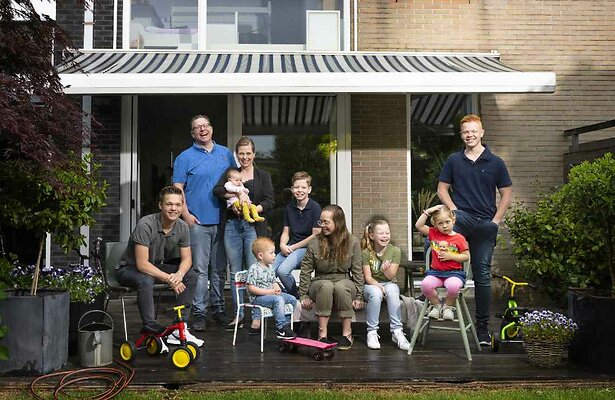 De Familie Kraan uit Een Huis Vol