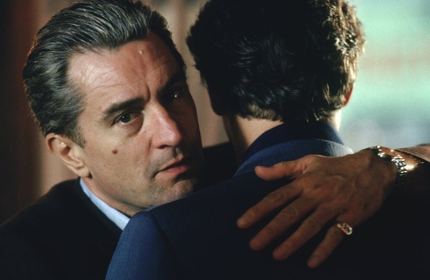 Robert De Niro en Ray Liotta in Goodfellas