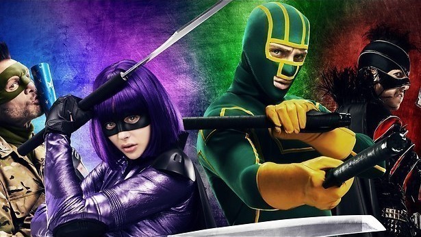 Kick-Ass en Hit Girl werken samen met Jim Carrey