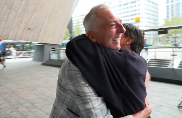 Martien Meiland en Nadège Coffinet in Chateau Meiland