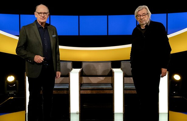 Philip Freriks en Maarten van Rossem