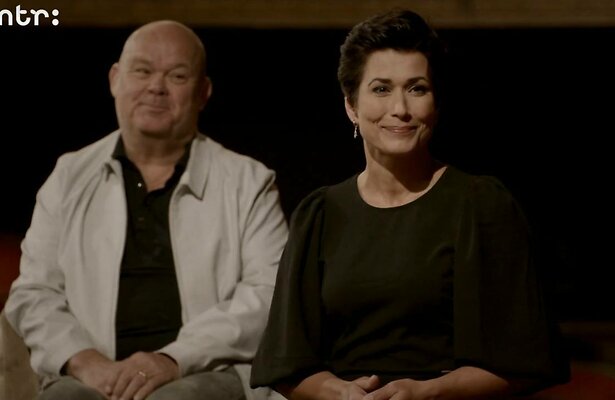 Paul de Leeuw en Annechien Steenhuizen