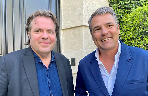 Frank Evenblij en Reinout Oerlemans