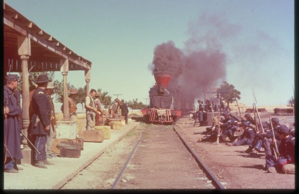 Slot van klassiek westerndrieluik