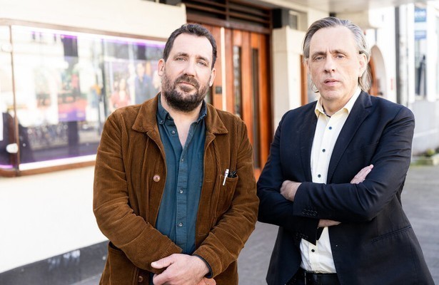 Marcel van Roosmalen en Gijs Groenteman