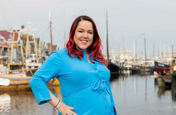 Mathilde Keuter uit de realityserie Urk!