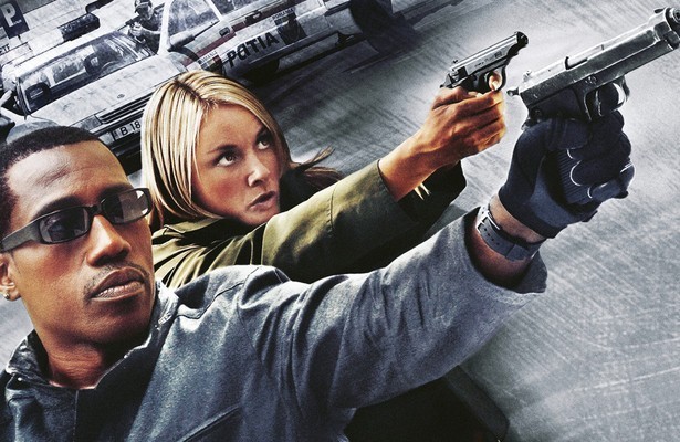 Wesley Snipes en Tamzin Outhwaite in 7 Seconds 