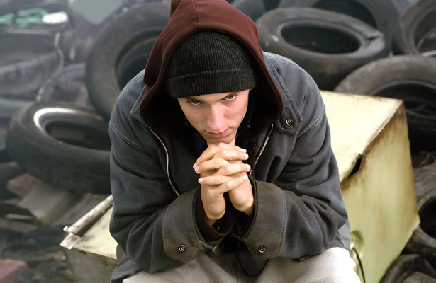 Eminem in 8 Mile