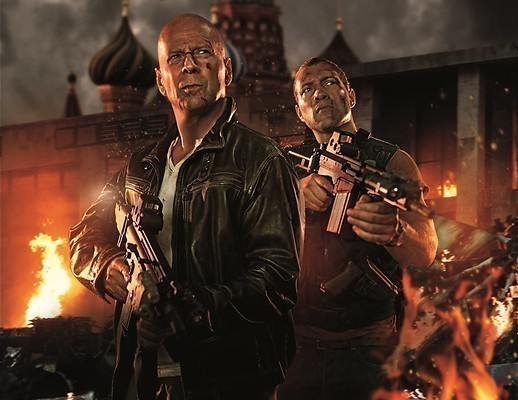 Bruce Willis zoekt zijn zoon op