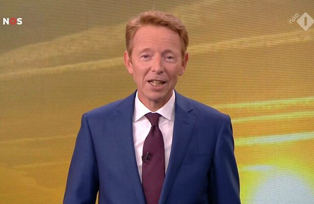 Gerrit Hiemstra tijdens dankwoord.