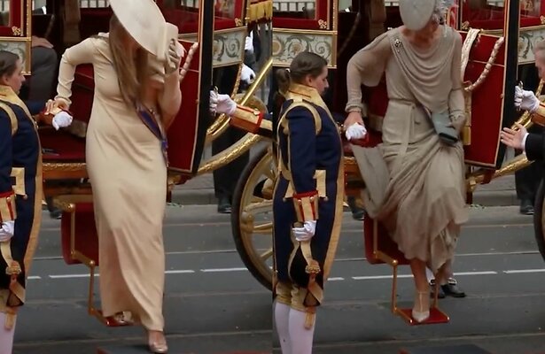 Prinses Amalia, koningin Máxima en koning Willem-Alexander