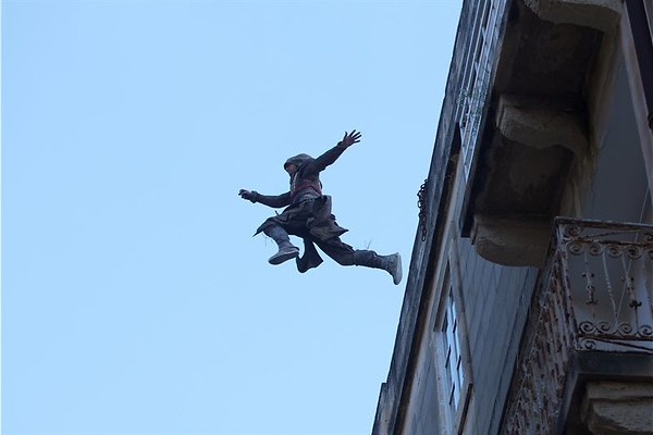 Michael Fassbender zoekt een appel