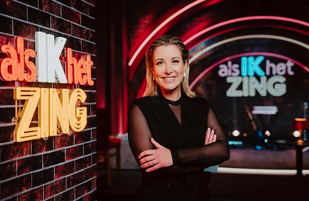 Carrie ten Napel voor Als IK het Zing